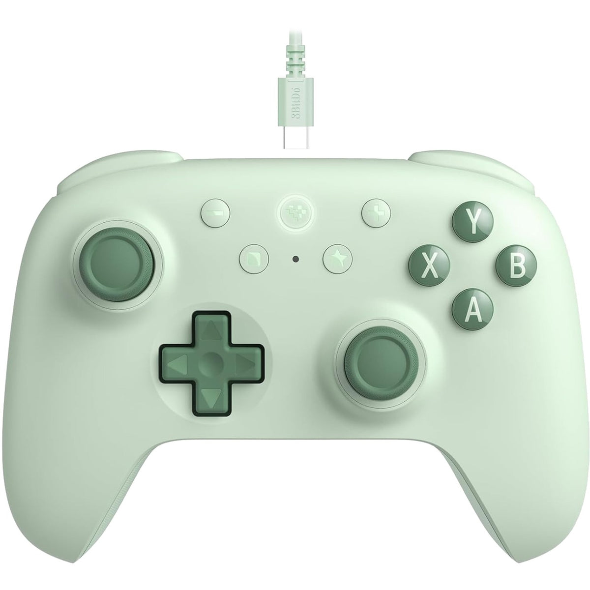 8bitdo ultimate 2c wired gamepad (groen)