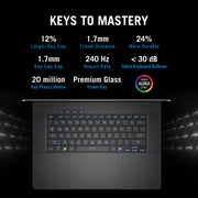 Asus rog zephyrus g16 gu605cp-qr103w 16 gaming laptop (grijs | core ultra 9 285h | rtx 5070 | 32 gb | 2 tb ssd) - afbeelding 14