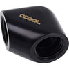 Alphacool eiszapfen l-connector verbinding (zwart)