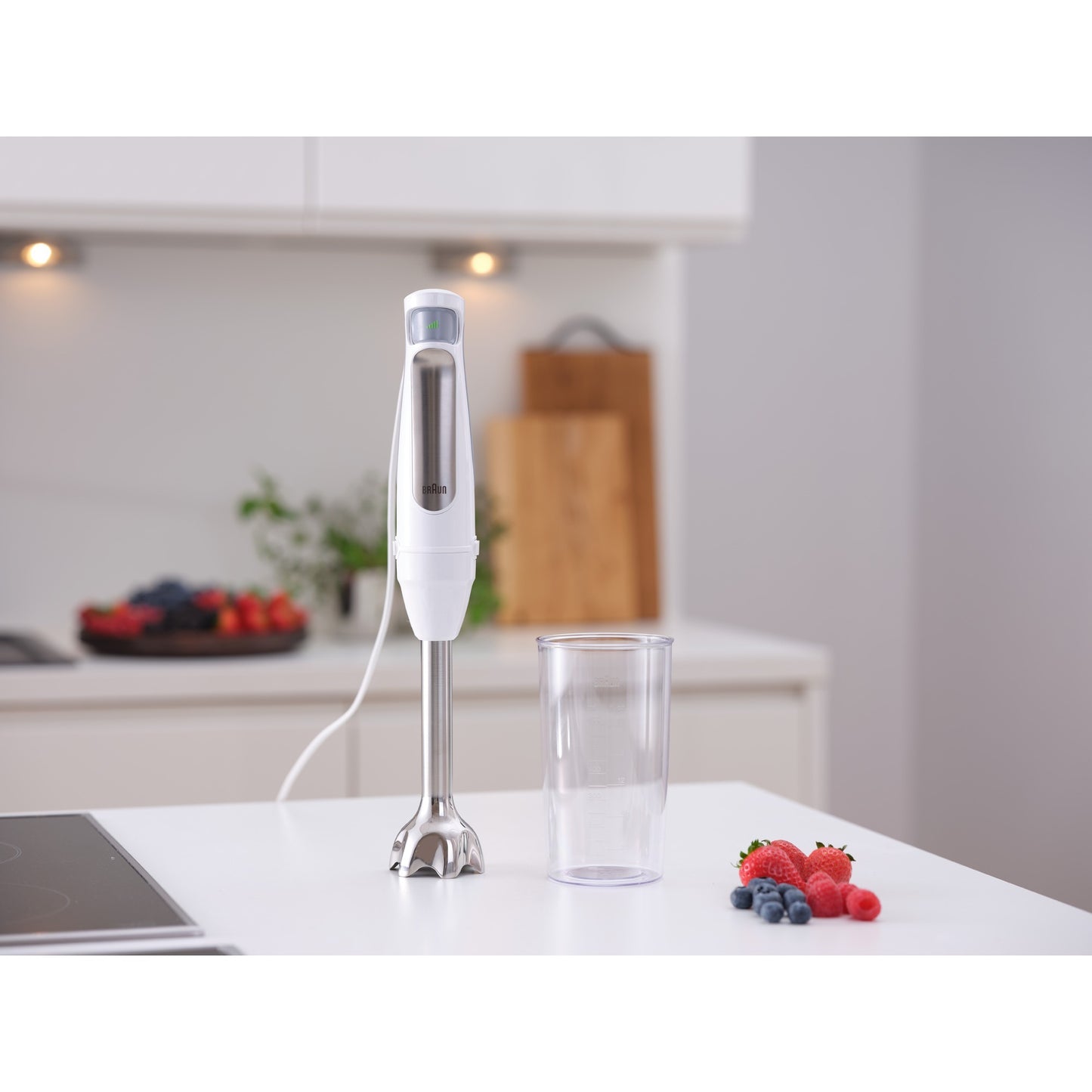 Braun multi quick 7 staafmixer mq 7005b (wit roestvrij staal)