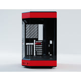 Hyte y60 midi tower behuizing (rood zwart | 3x usb-a | tempered glass) - afbeelding 6