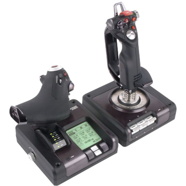 Logitech g saitek x52 pro flight gaming hotas
