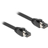 Delock cat.8.1 netwerkkabel (zwart, 1 meter, s ftp, rj-45)