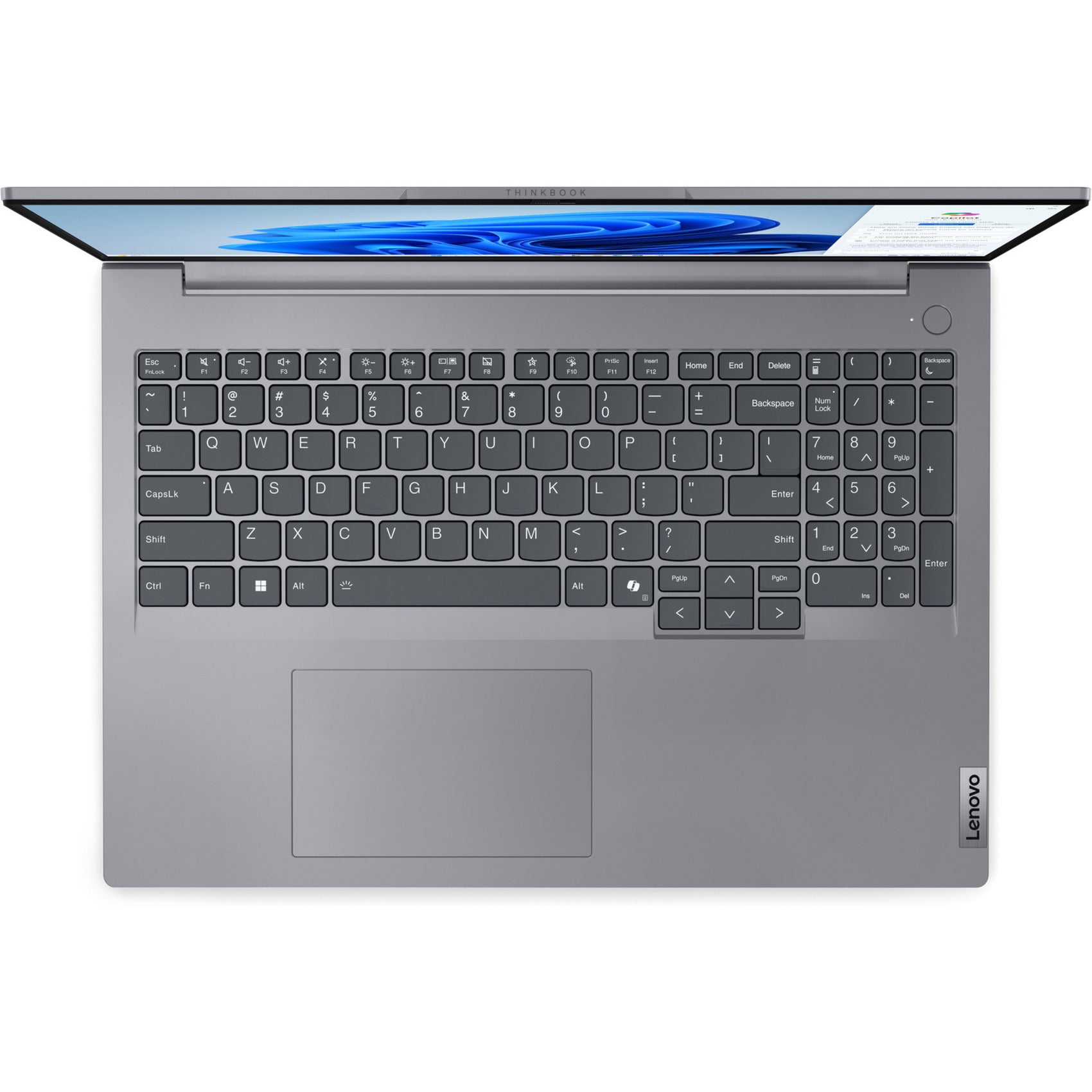 Lenovo thinkbook 16 gen 7 (21mw0081mh) 16 laptop (grijs | ryzen 5 7535hs | radeon 660m | 16 gb | 512 gb ssd)