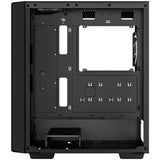Deepcool cc560 argb v2 midi tower behuizing (zwart | 2x usb-a | rgb | tempered glass) - afbeelding 6