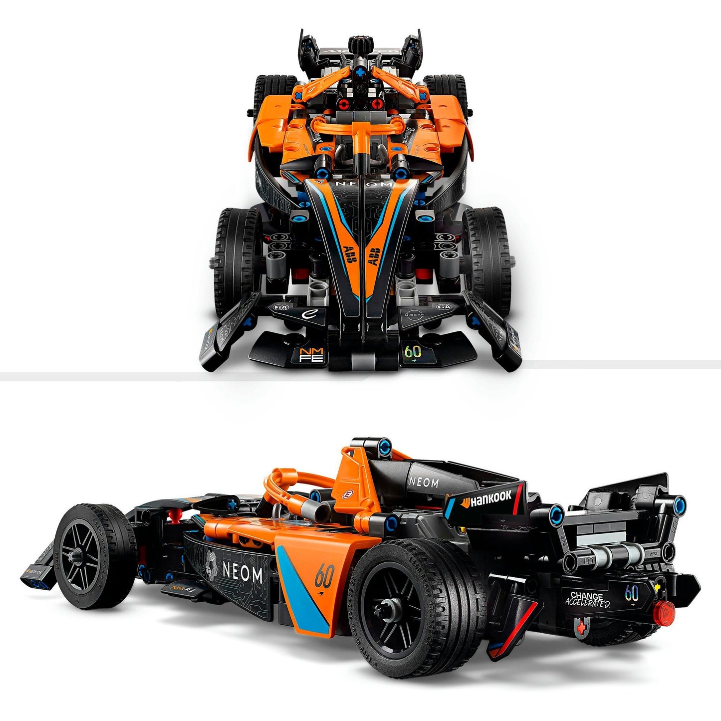 Lego technic 42169 neom mclaren formula e racewagen