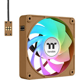 Thermaltake ct120 ex reverse argb sync pc cooling fan gravel sand (3-fan pack) case fans (lichtbruin, 3 stuks, 120 x 120 x 25 mm, pwm) - afbeelding 3