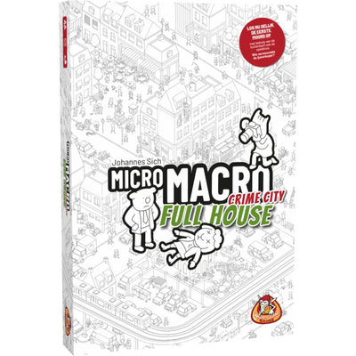 White goblin games micromacro: crime city full house bordspel (nederlands, 1 - 4 spelers, 15 - 45 minuten, vanaf 12 jaar)