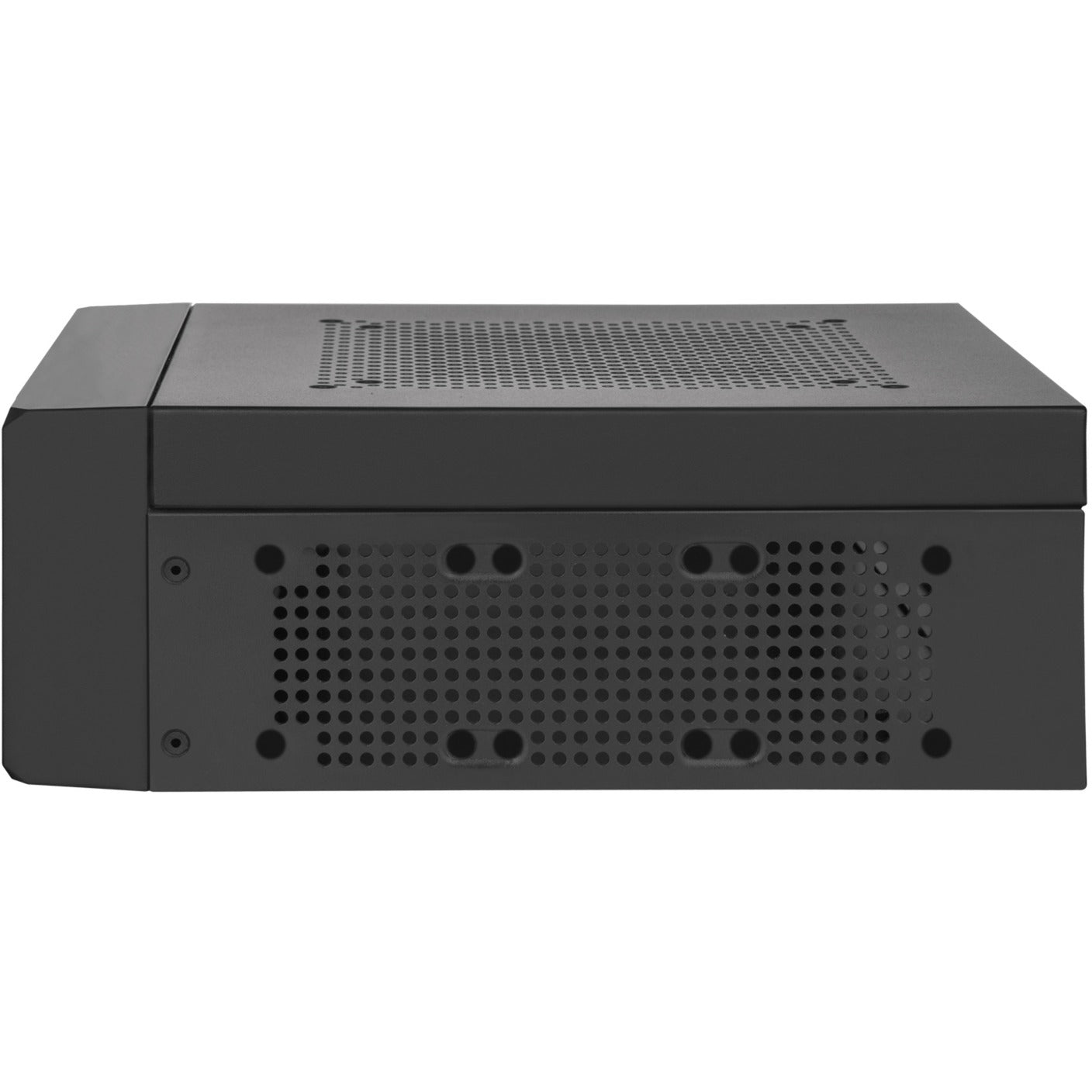 Silverstone sst-ml10b htpc behuizing (zwart | 2x usb-a)