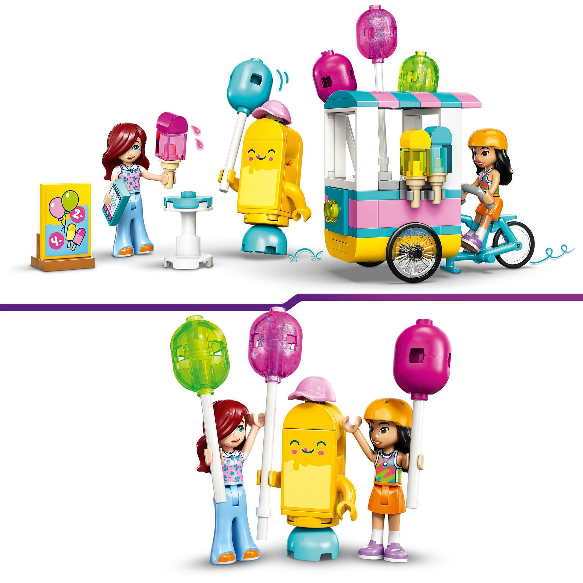 Lego friends 42692 ijsjes- en ballonnenkraam