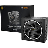Be quiet! pure power 12m modulaire 1200 watt voeding (zwart, 1x 12v-2x6, 4x pcie) - afbeelding 3