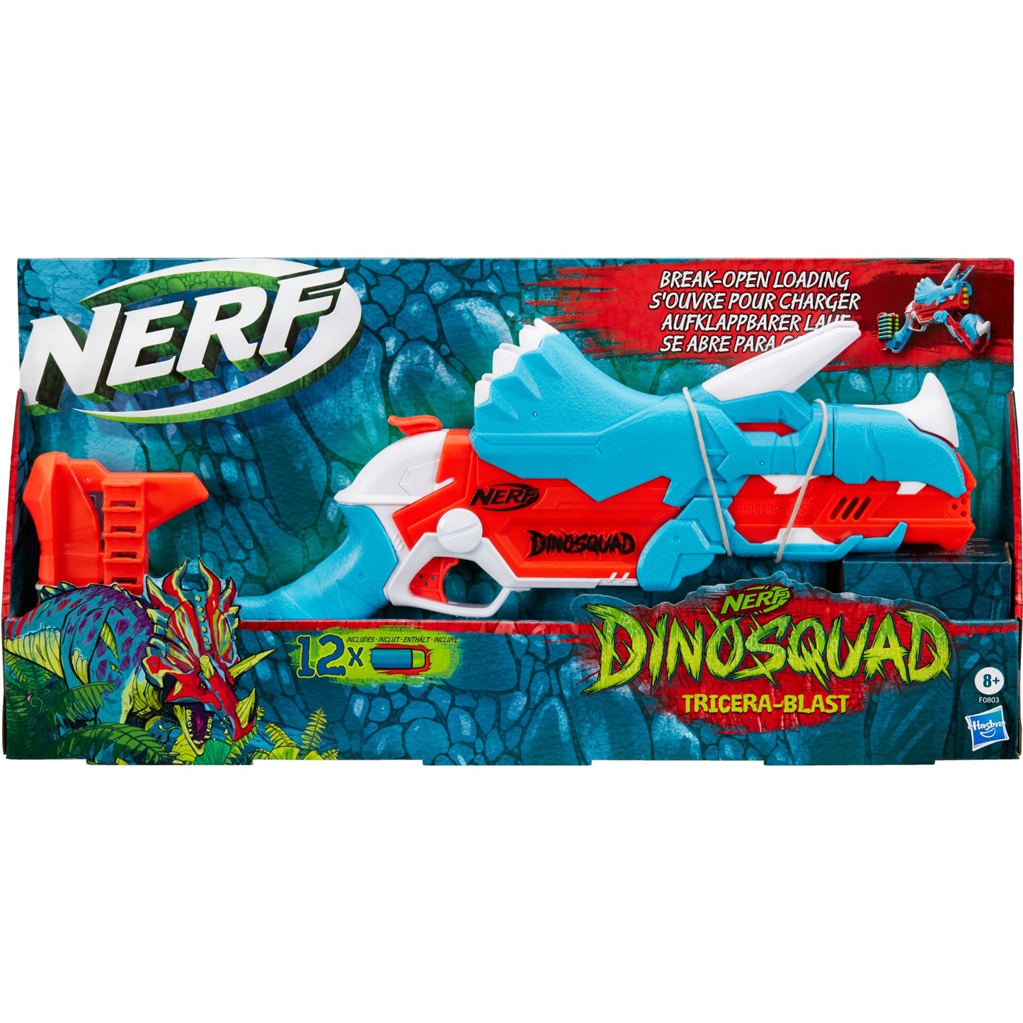 Hasbro nerf dinosquad tricera-blast nerf-gun