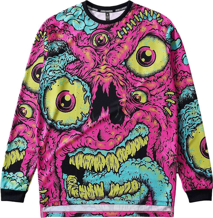 Loose riders brains - mtb long sleeve jersey