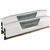 Corsair vengeance 32 gb ddr5-6000 (2x 16 gb) werkgeheugen (wit, cmk32gx5m2d6000z38w, xmp, expo) - afbeelding 1