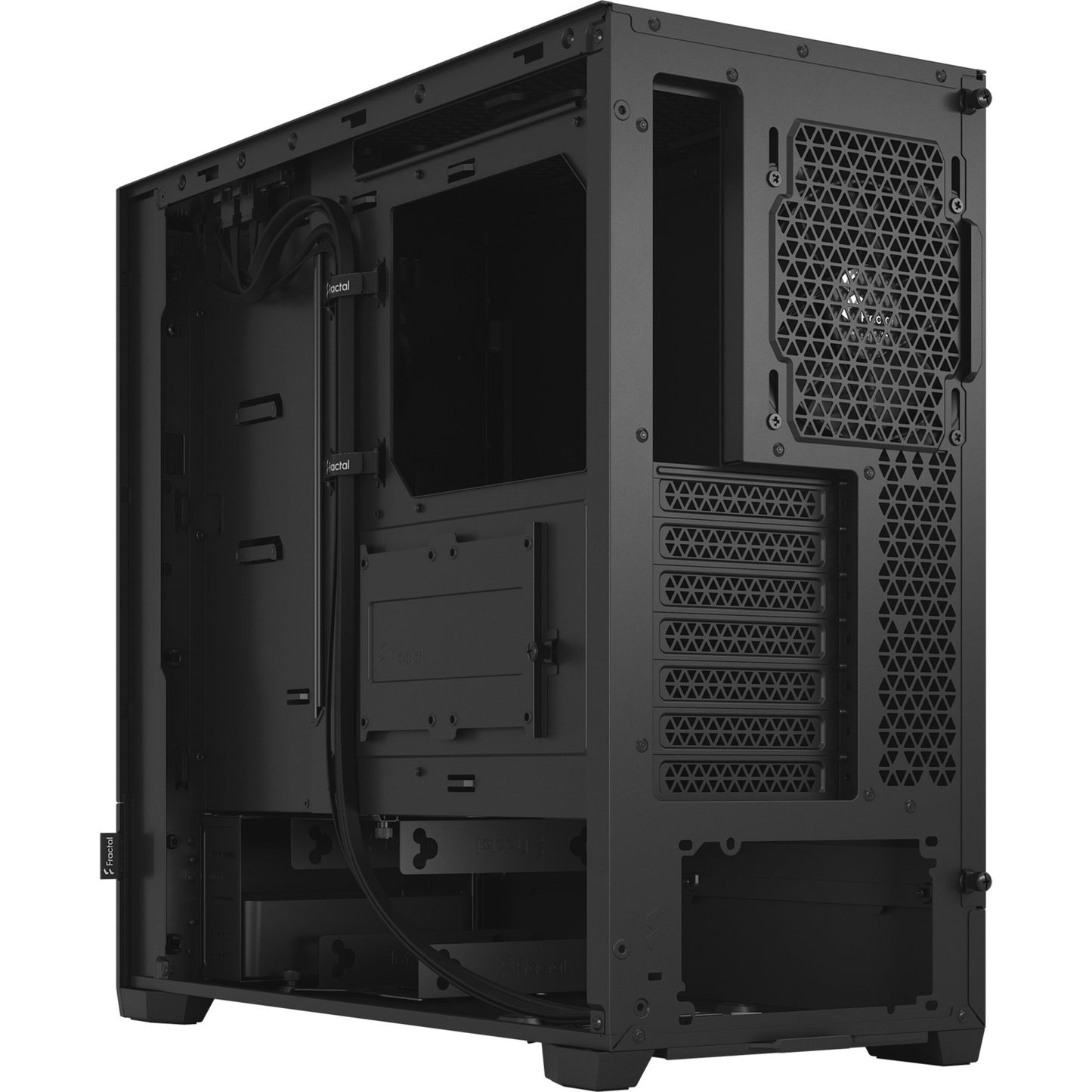 Fractal design pop air midi tower behuizing (zwart | 2x usb-a)