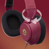 Powera lucidsound ls10x gen 2 bedrade gamingheadset voor xbox series x|s - robijn over-ear gaming headset (donkerrood, xbox series x|s, xbox one, pc)