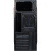 Inter-tech it- 5905 midi tower behuizing (zwart | 2x usb-a)