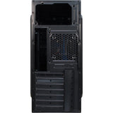 Inter-tech it- 5905 midi tower behuizing (zwart | 2x usb-a) - afbeelding 4