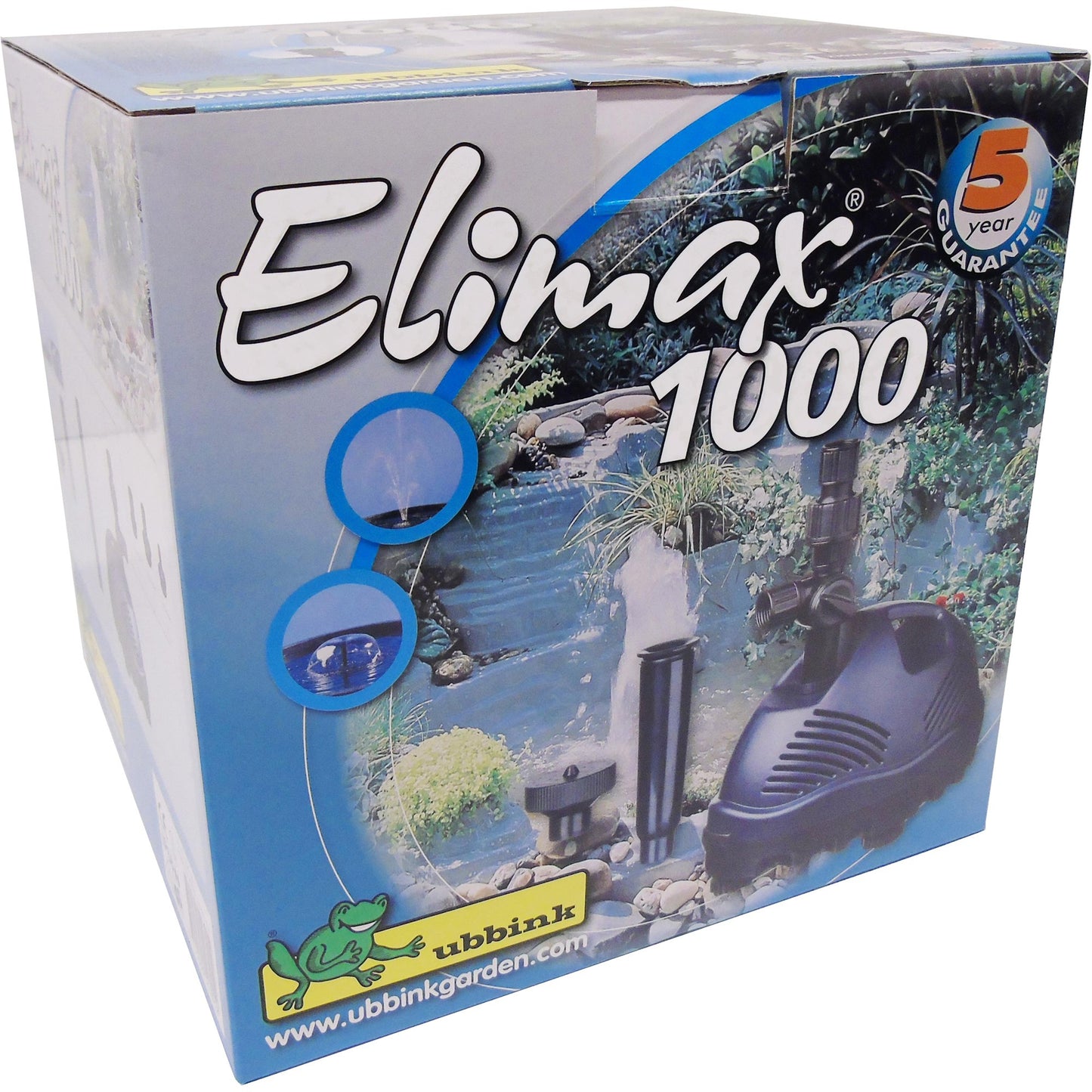 Ubbink elimax 1000 fonteinpomp (zwart)