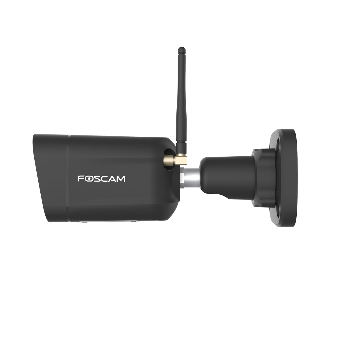 Foscam v8p, 4k 8mp dual-band wifi beveiligingscamera (zwart, met geluid- en lichtalarm)