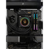 Corsair dominator platinum rgb 64 gb ddr5-5200 (2x 32 gb) werkgeheugen (zwart, cmt64gx5m2b5200c40, xmp 3.0)
