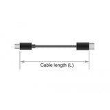 Delock usb-c verlengkabel (zwart, 2 meter) - afbeelding 3