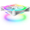 Nzxt f120 rgb duo case fan (wit, 120 x 120 x 25 mm, pwm, zonder controller)