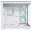 Montech king 95 pro midi tower behuizing (wit | 2x usb-a | 1x usb-c | rgb | tempered glass)