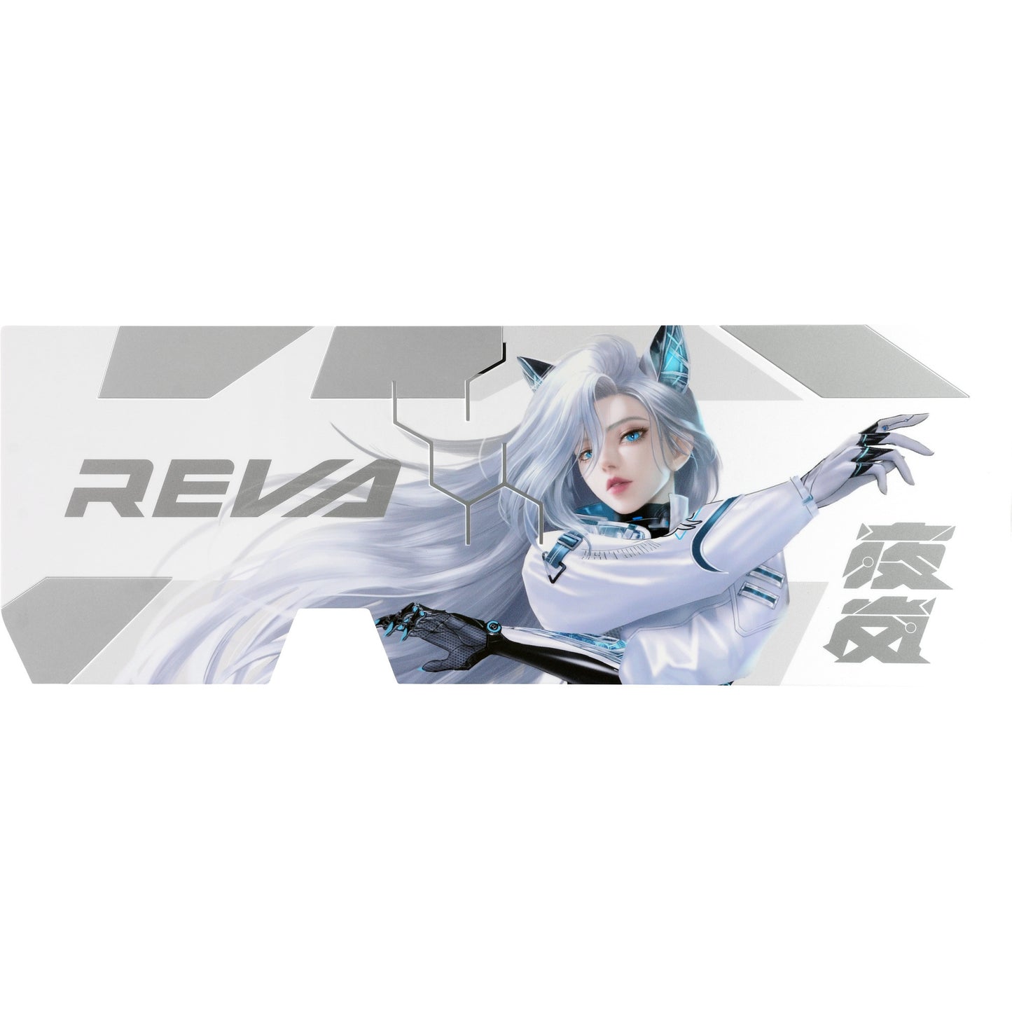 Powercolor radeon rx 9070 xt hellhound reva16gb limited edition grafische kaart (wit zwart, rdna4, gddr6, 3x displayport, 1x hdmi)