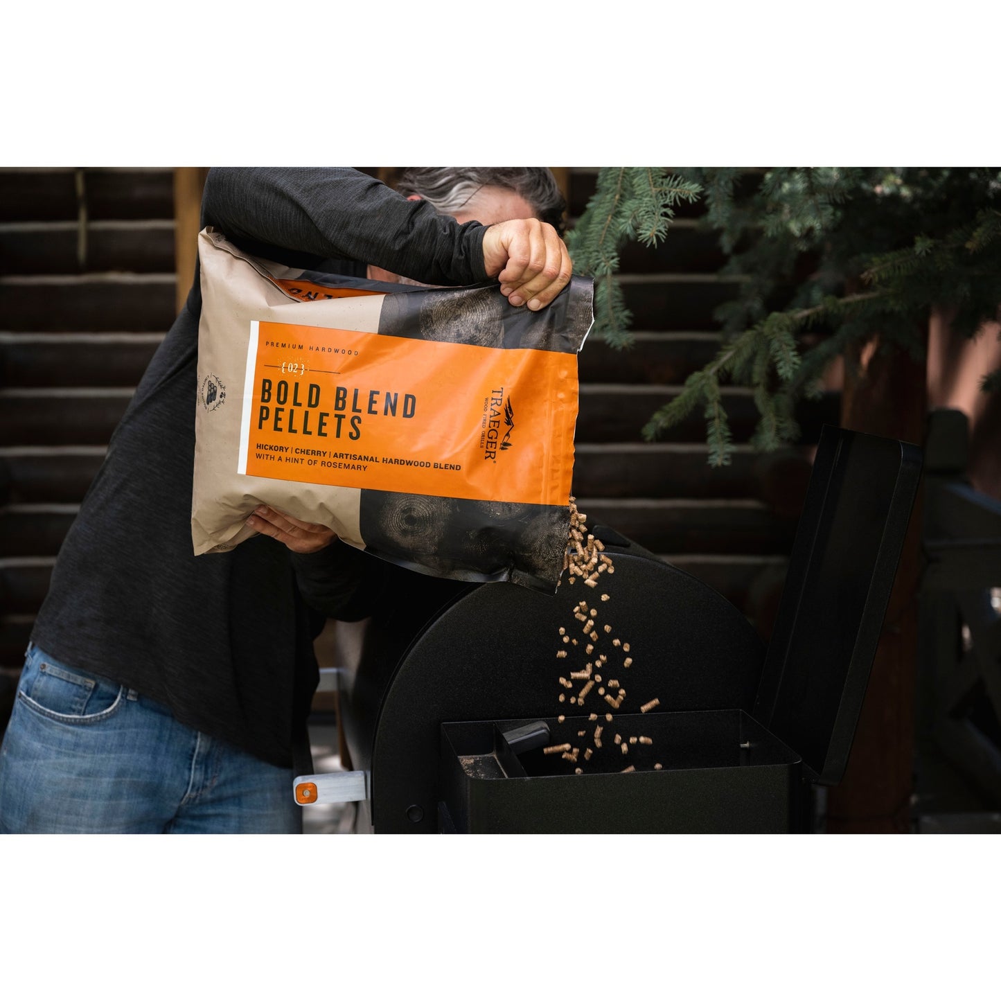 Traeger bold blent pellets - limited edition brandstof (8 kg)