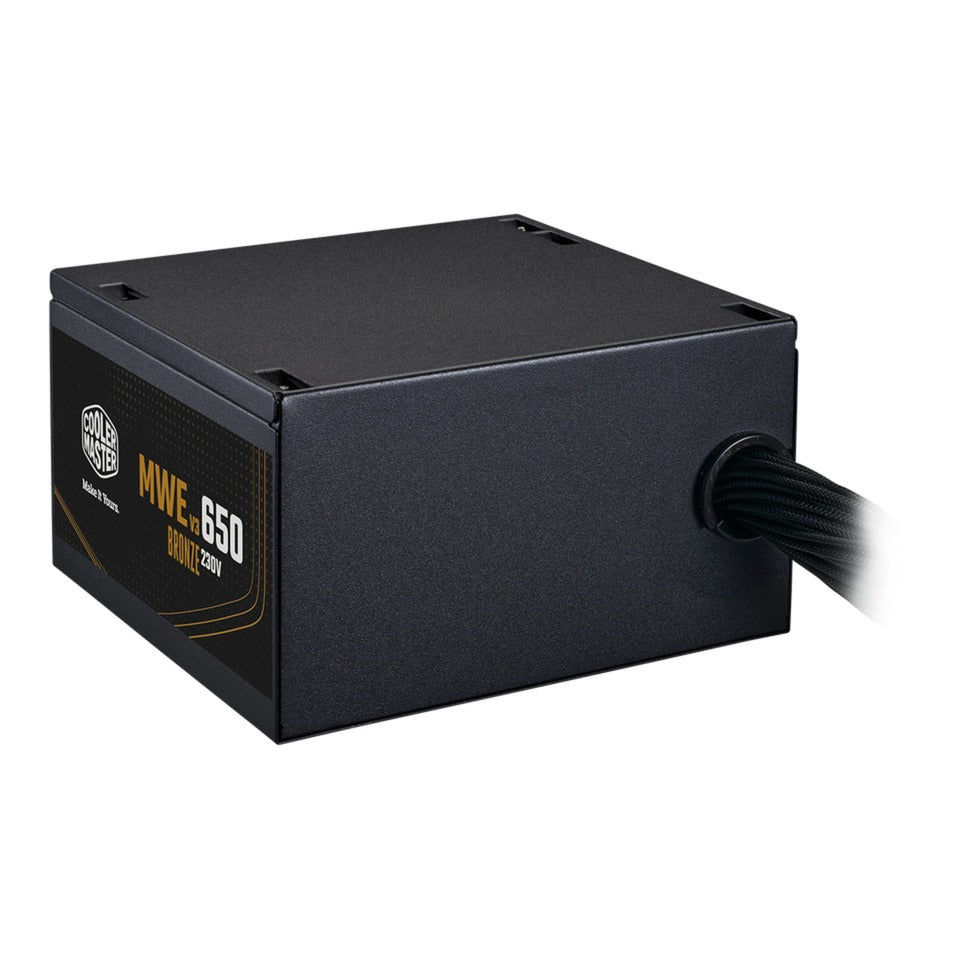 Cooler master mwe 650 bronze v3 650 watt voeding (zwart, 4x pcie)