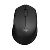 Logitech mk345 comfort wireless keyboard and mouse combo desktopset (zwart, us-international lay-out (qwerty), 100%)