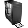 Sharkoon rebel c50 black rgb midi tower behuizing (zwart | 2x usb-a | 1x usb-c | rgb | tempered glass)
