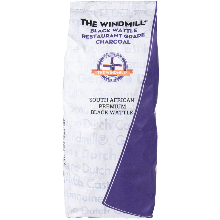 The windmill premium south african black wattle houtskool (6 kg)