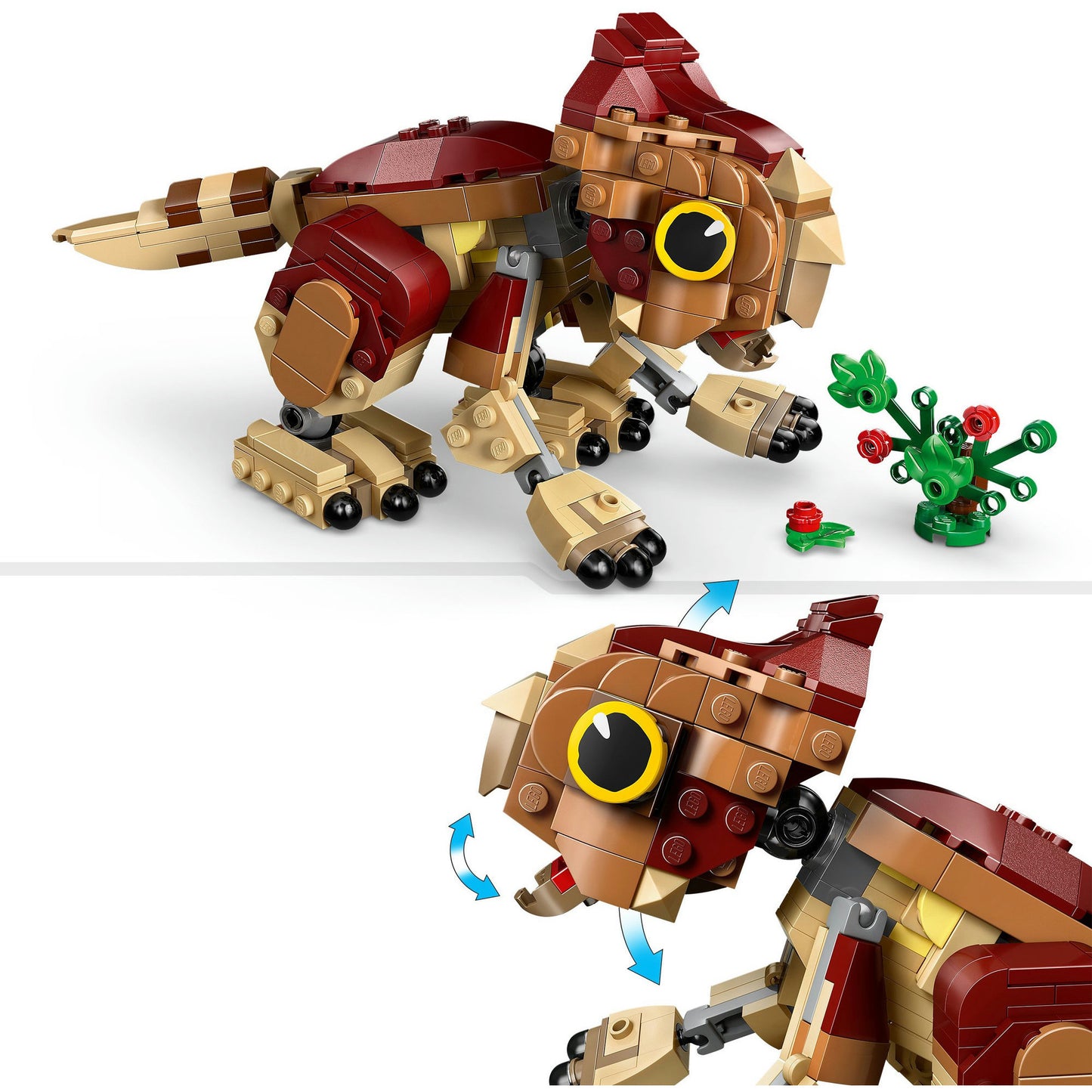 Lego jurassic world 76970 babydinosaurus dolores: aquilops