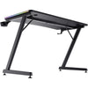 Trust gxt 709 luminus rgb-gamingbureau gaming desk (zwart)