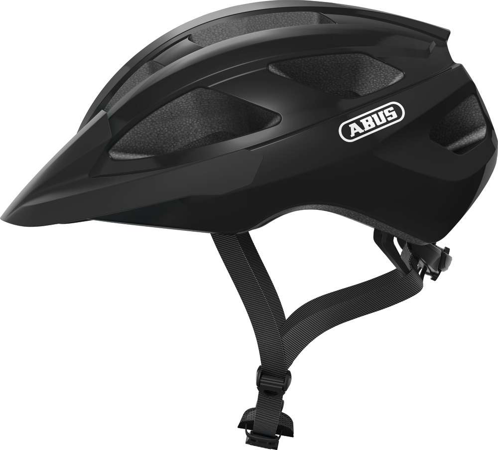 Abus helm MacatGoud shiny velvet Zwart S 51-55cm