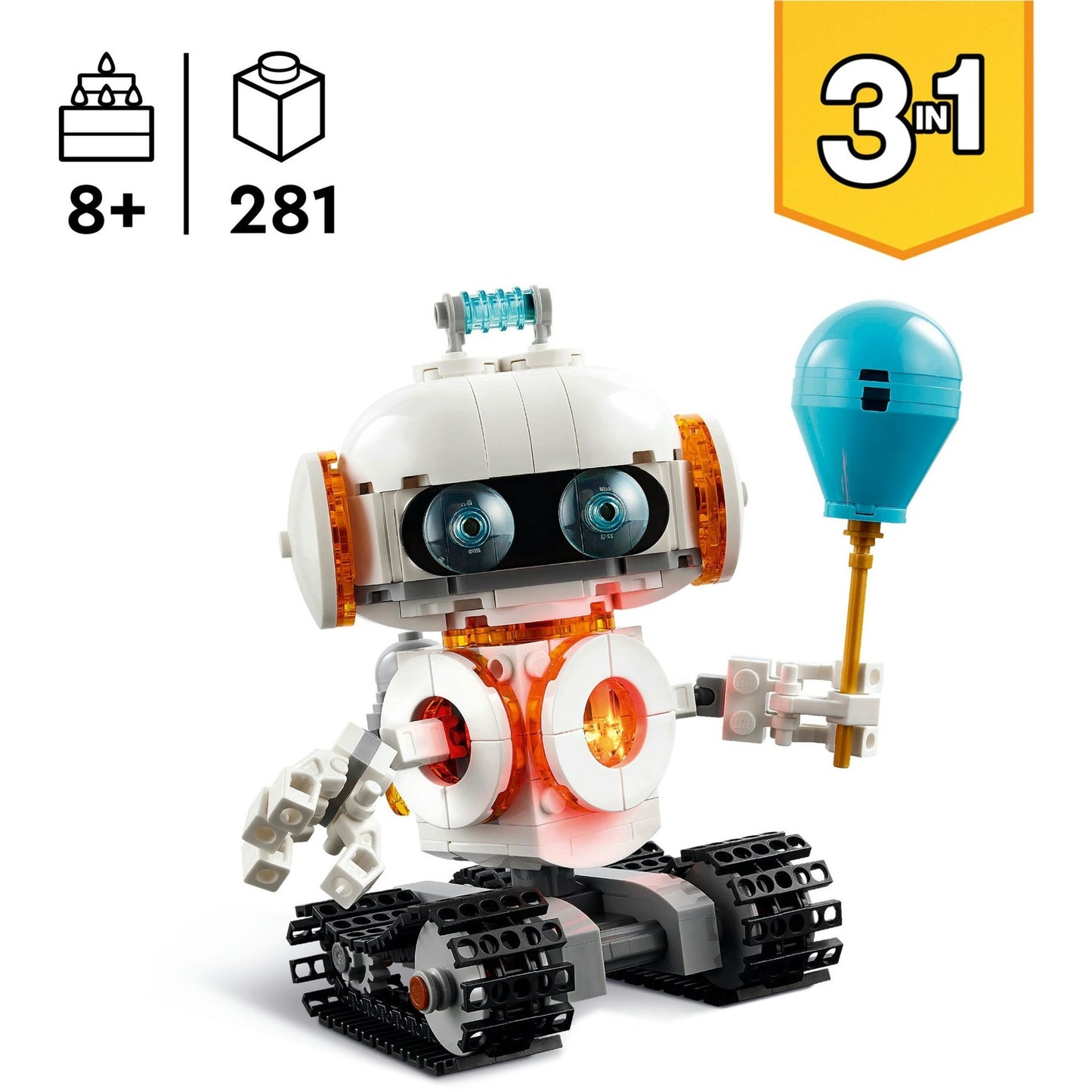 Lego creator 3-in-1 - ruimterobot constructiespeelgoed (31164)