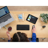 Trust lyra compact draadloos toetsenbord (zwart, us lay-out (qwerty), scissor switches, 65%, 2,4 ghz usb, bluetooth) - afbeelding 6