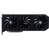 Powercolor radeon rx 9070 gre hellhound 12gb gddr6 grafische kaart (zwart, rdna4, 3x displayport, 1x hdmi 2.1) - afbeelding 2