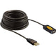 Delock usb 2.0 verlengkabel (zwart, 10 meter)