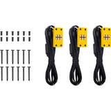 Thermaltake ct120 ex argb sync pc cooling fan bumblebee (3-fan pack) case fans (geel, 3 stuks, 120 x 120 x 25 mm, pwm) - afbeelding 12