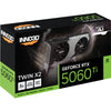 Inno3d geforce rtx 5060 ti twin x2 8gb grafische kaart (3x displayport, 1x hdmi 2.1, dlss 4)