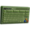 8bitdo retro 87 mechanical keyboard - xbox edition (groen, us lay-out (qwerty), kailh box jellyfish x, 80% (tkl), abs keycaps, bluetooth 5.0, wireless 2.4g, usb)
