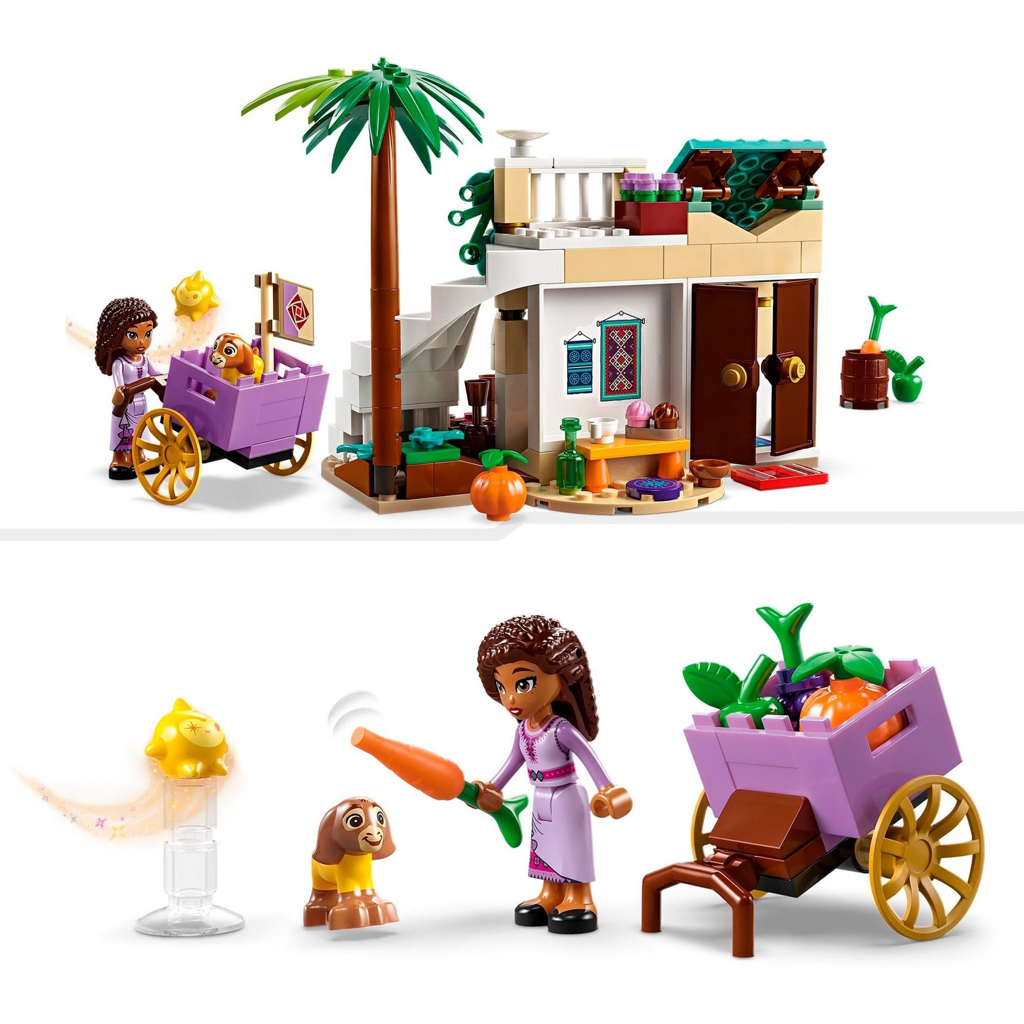 Lego disney wish asha in de stad rosas poppetjes wish set - 43223