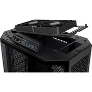 Thermaltake the tower 600 midi tower behuizing (zwart | 4x usb-a | 1x usb-c | tempered glass) - afbeelding 11