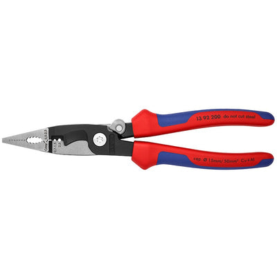 Knipex elektronica-installatietang 13 92 200 (rood blauw)