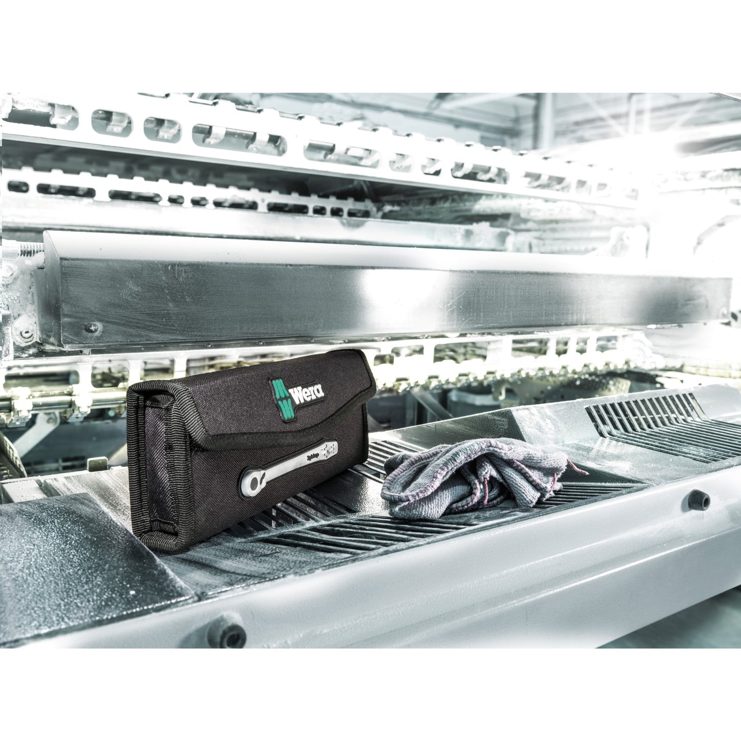 Wera 8100 sa 8 zyklop metal-ratelset, omschakelpal 1 4 gereedschapsset (28-delig)