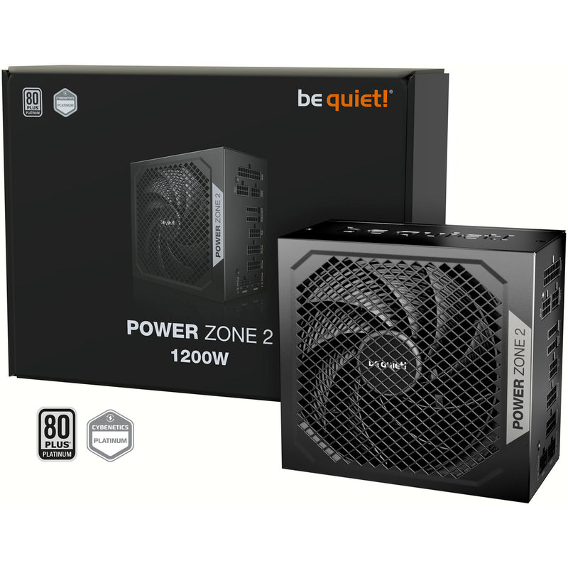 Be quiet! power zone 2 modulaire 1200 watt voeding (zwart, 1x 12v-2x6, 3x pcie)