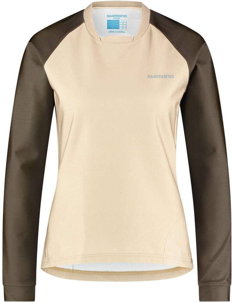 Shimano parco warm - women's mtb long sleeve jersey